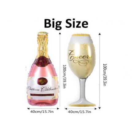 Rosolly 11Th Anniversary Rose Gold Foil Balloons With Happy Decoration Items Set (Rose Gold)