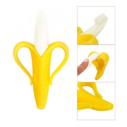 Rosolly Banana Shaped Baby Traning toothbrush (Assorted)