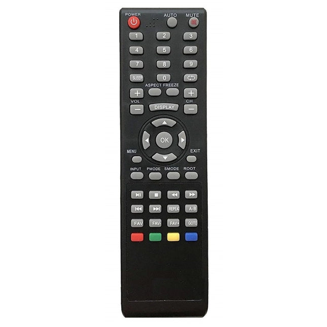 Rosolly LED/LCD Remote No. CH09, Compatible with Genus LCD/LED TV Remote COntrol (Exactly Same Remote will Only Work)