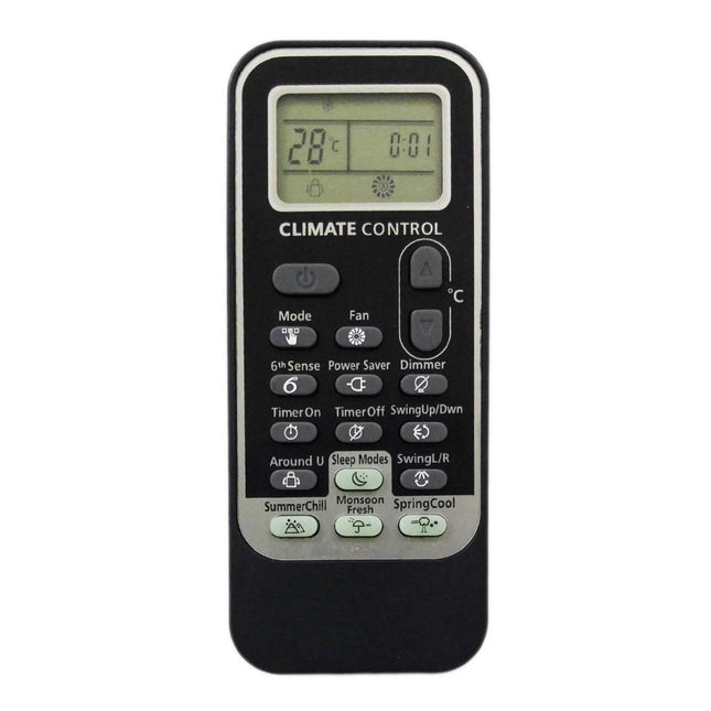 Rosolly Remote No. 192 (Black), Compatible with Whirlpool AC Remote Control (Exactly Same Remote will Only Work)