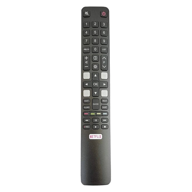 Rosolly Remote with Netflix Function (No Voice), Compatible with TCL Smart TV LCD/LED Remote Control (Exactly Same Remote will Only Work)