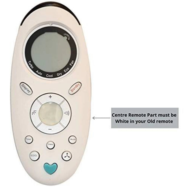 Rosolly Remote No. 131, Compatible with Haier AC Remote Control (Exactly Same Remote will Only Work)