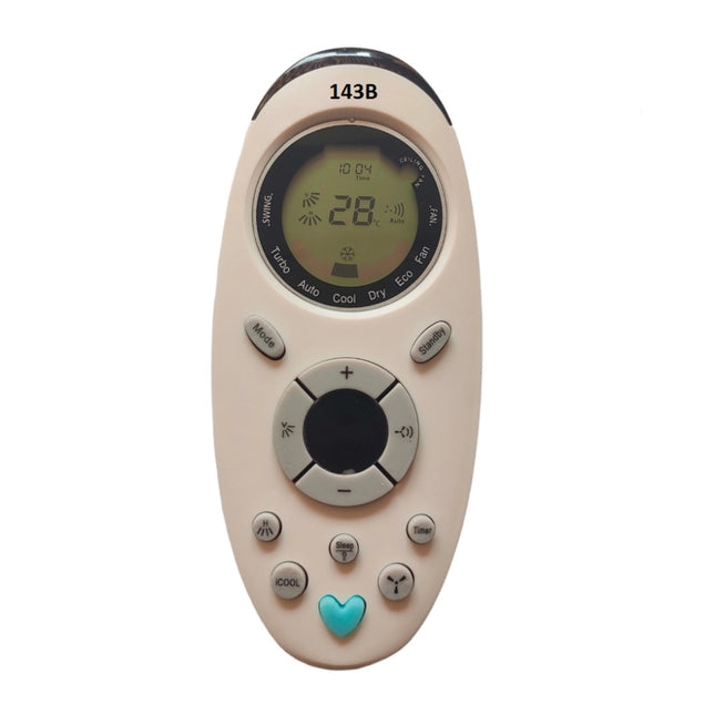 Rosolly Remote No.143(B), Compatible with Onida AC Remote Control (Exactly Same Remote will Only Work)