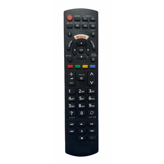 Rosolly Remote with Netflix Function (No Voice), Compatible with Panasonic Smart TV LCD/LED Remote Control (Exactly Same Remote will Only Work)