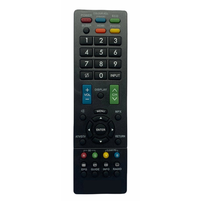 Rosolly LCD/LED Remote No. GB016WJSA, Compatible with Sharp LCD/LED TV Remote Control (Exactly Same Remote will Only Work)