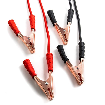 Rosolly 500 Amp Heavy Duty Jumper Booster Cables Anti Tangle Copper Care Universal For Car (Red)