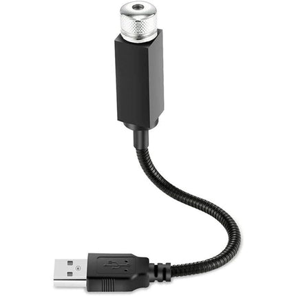 Rosolly Ambient Star Light 12V 360 Degree Rotation Use For Usb Party Decoration Disco Laser Light (Red)