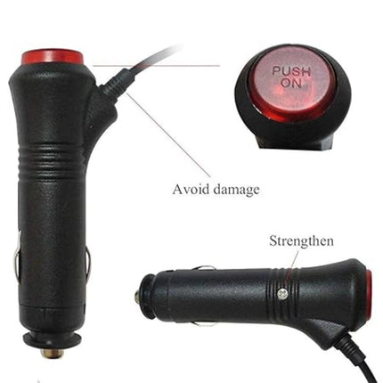 Rosolly 8 Led Police Car Flashing Lights Interior Light Car Led 12 V, 12 W Universal For Car (Red and Blue)