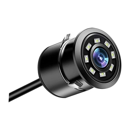 Rosolly Car Rear View Backup Camera 170 Wide Angle Hd Cmos Auto Parking Assistance Reverse (Black)