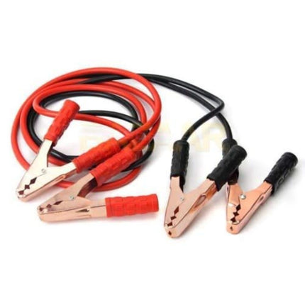 Rosolly 500 Amp Heavy Duty Jumper Booster Cables Anti Tangle Copper Care Universal For Car (Red)