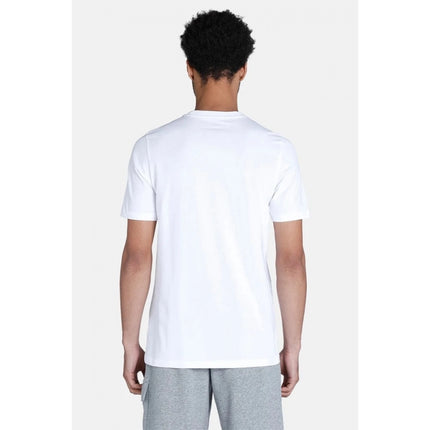 Rosolly Men'sÂ Casual Half sleeve Printed Polyester Crew Neck T-shirt (White)
