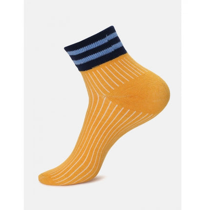 Rosolly 5 Pairs Unisex Casual Cotton Blended Printed Ankle length Socks (Assorted)