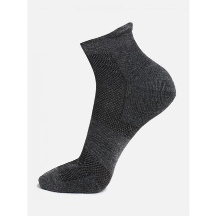 Rosolly 5 Pairs Unisex Casual Cotton Blended Solid Ankle length Socks (Assorted)