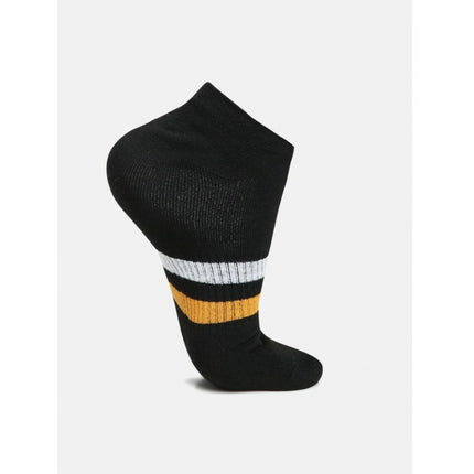 Rosolly 5 Pairs Unisex Casual Cotton Blended Printed Ankle length Socks (Assorted)
