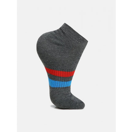 Rosolly 5 Pairs Unisex Casual Cotton Blended Printed Ankle length Socks (Assorted)
