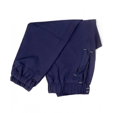 Rosolly Men's Polyster Solid Track Pant-Lower (Navy Blue)