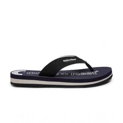 Rosolly Unisex Rubber Comfortable Orthopedic Doctor Slipper and Flip Flops (Blue)