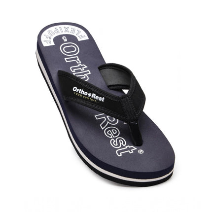 Rosolly Unisex Rubber Comfortable Orthopedic Doctor Slipper and Flip Flops (Blue)