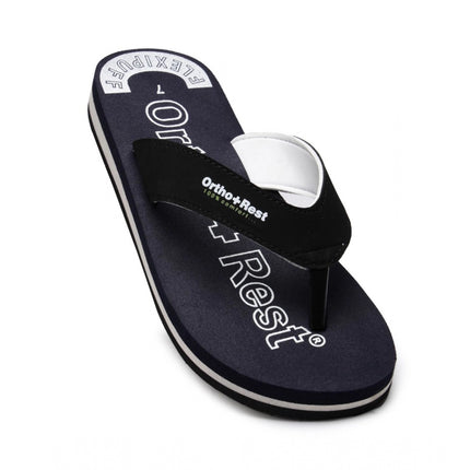 Rosolly Unisex Rubber Comfortable Orthopedic Doctor Slipper and Flip Flops (Blue)