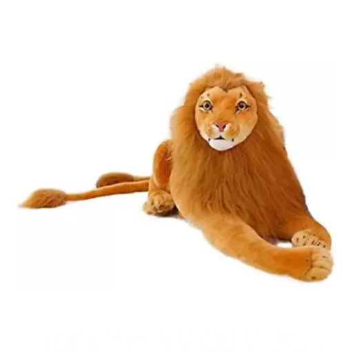 Rosolly Gujrati Lion Stuffed Plush Toy (Brown)