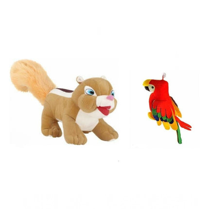Rosolly Squirrel Animal Stuffed Plush Toy (Brown)