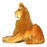 Rosolly Gujrati Lion Stuffed Plush Toy (Brown)