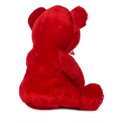 Rosolly Mother And Baby Teddy Bear (Red)