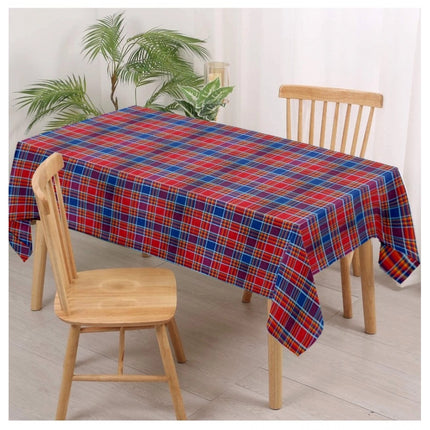 Rosolly Checked Cotton Checks Table Cloth (Multicolor)