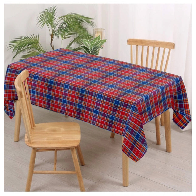 Rosolly Checked Cotton Checks Table Cloth (Multicolor)
