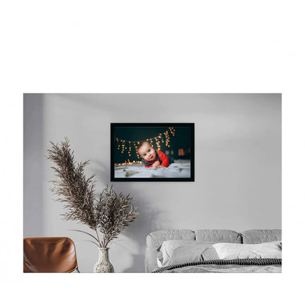 Rosolly Baby Photo Painting with Synthetic Photo Frame (Multicolor)