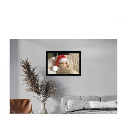 Rosolly Baby Photo Painting with Synthetic Photo Frame (Multicolor)
