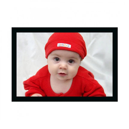 Rosolly Baby Photo Painting with Synthetic Photo Frame (Multicolor)