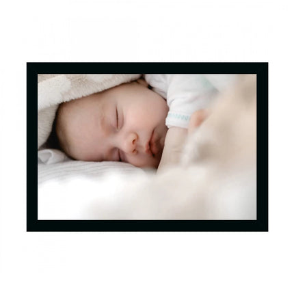 Rosolly Baby Photo Painting with Synthetic Photo Frame (Multicolor)