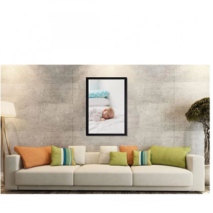 Rosolly Baby Photo Painting with Synthetic Photo Frame (Multicolor)