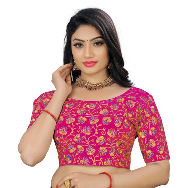 Rosolly Women's Phantom Cording Readymade Blouse (Pink, Size: Free Size)