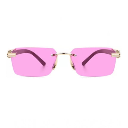 Rosolly Classic Unisex UV400 Protection Sunglasses (Pink)