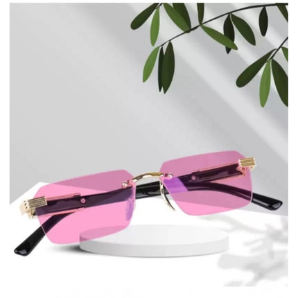 Rosolly Classic Unisex UV400 Protection Sunglasses (Pink)