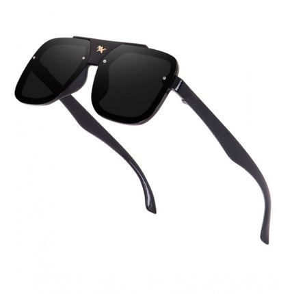 Rosolly Classic Unisex UV400 Protection Sunglasses (Black)