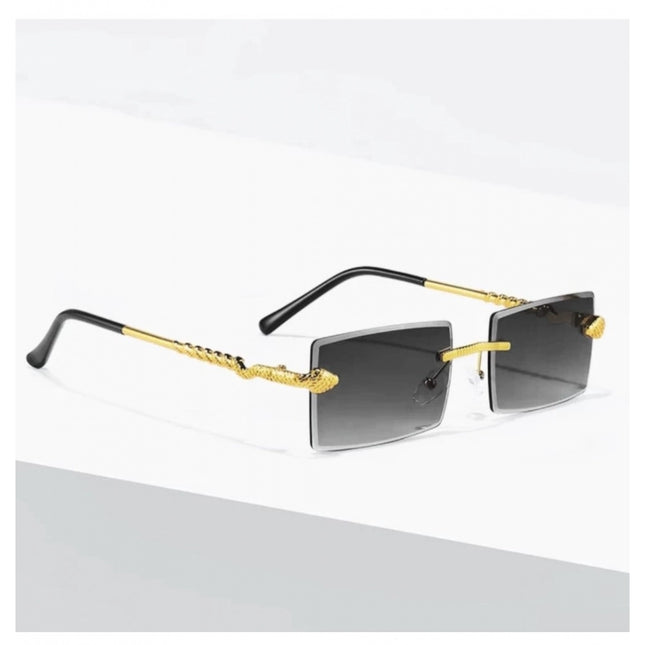 Rosolly Classic Unisex UV400 Protection Sunglasses (Black)