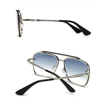 Rosolly Classic Unisex UV400 Protection Sunglasses (Blue)