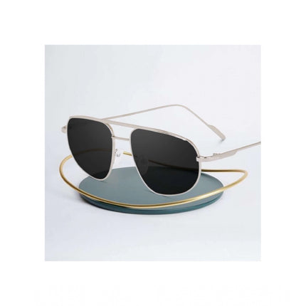 Rosolly Classic Unisex UV400 Protection Sunglasses (Silver)