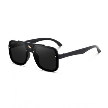 Rosolly Classic Unisex UV400 Protection Sunglasses (Black)