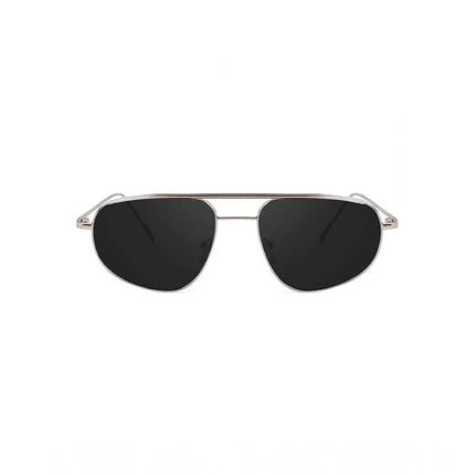 Rosolly Classic Unisex UV400 Protection Sunglasses (Silver)