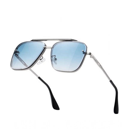 Rosolly Classic Unisex UV400 Protection Sunglasses (Blue)