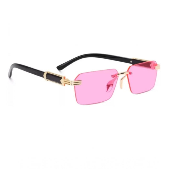 Rosolly Classic Unisex UV400 Protection Sunglasses (Pink)