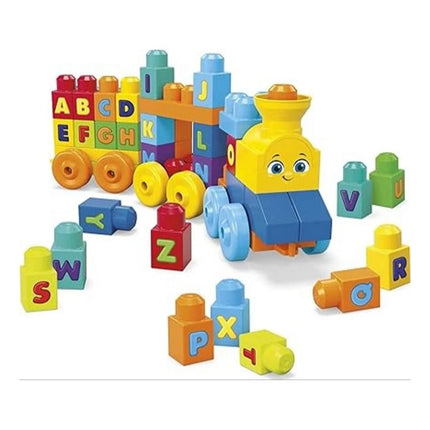 Rosolly 38_Pcs Set Jumbo Train Blocks | â€ŽPlastic | Educational Toys | 3+ Years