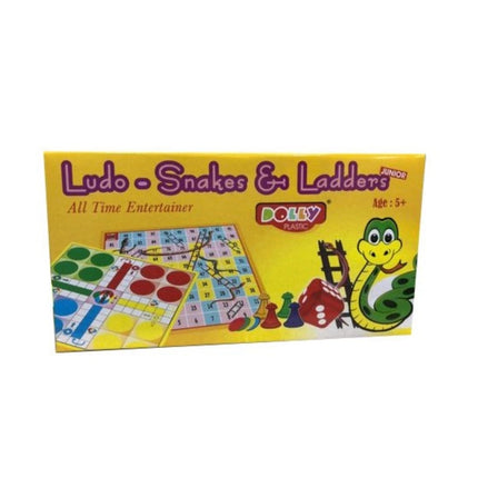 Rosolly Ludo Snakes - Ladders | Plastic Toys | Board Games | 2+ Years