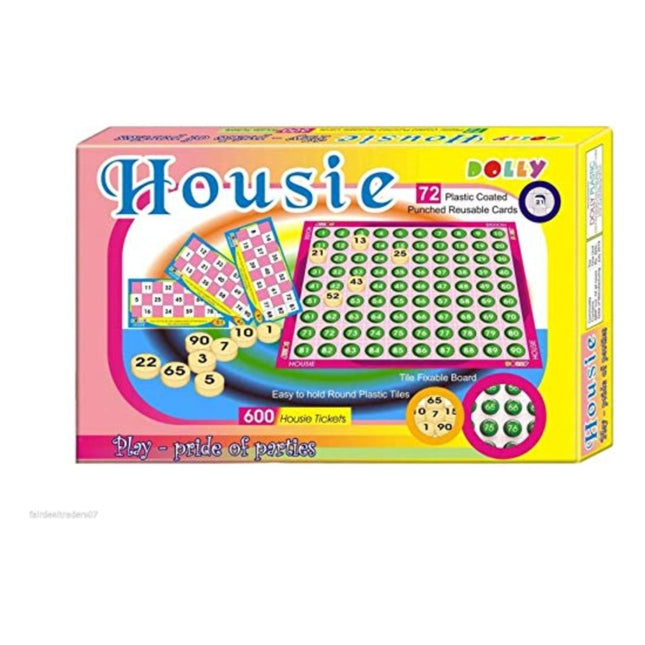 Rosolly Housie Play-Pride Of Parties | Paper, Plastic Toys | Board Games | 5+ Years
