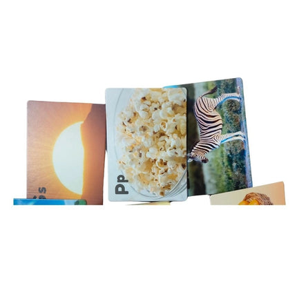 Rosolly Alphapet Flash cards | Cardboard | Educational Toys| 2+ Years