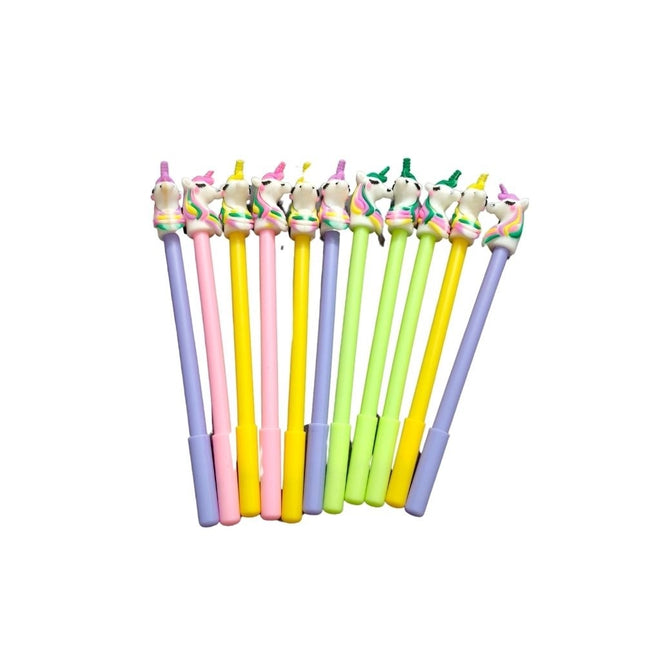 Rosolly 12_Pcs Set Unicorn Pencil | Plastic | Stationery | 3+ Years
